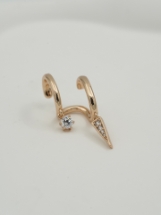 Resim Gold Sallantılı Earcuff Küpe