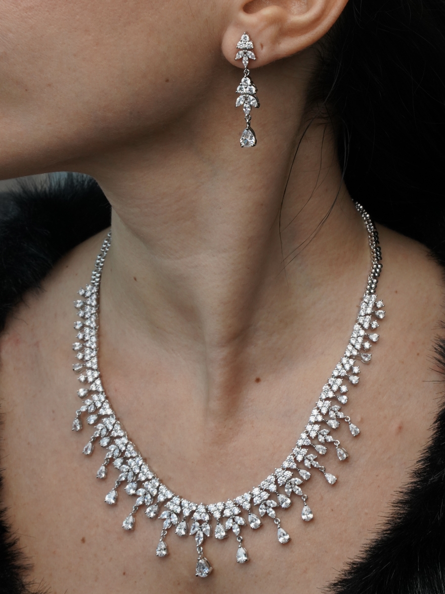 Resim Nocture Divine Silver Kadın Abiye Set